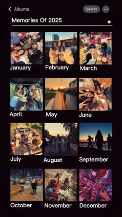 memories of 2025