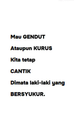 mau gendut atau krus