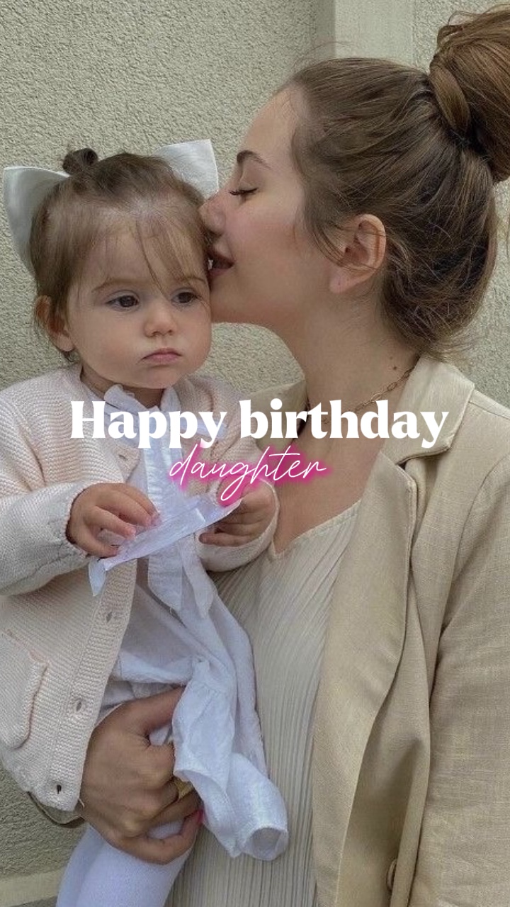 Birthday daughter