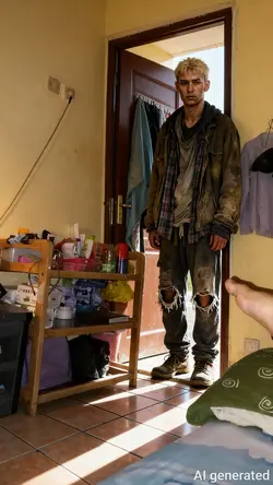 homeless man ai pran