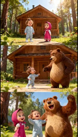 Marsha and bear