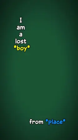 a lost boy