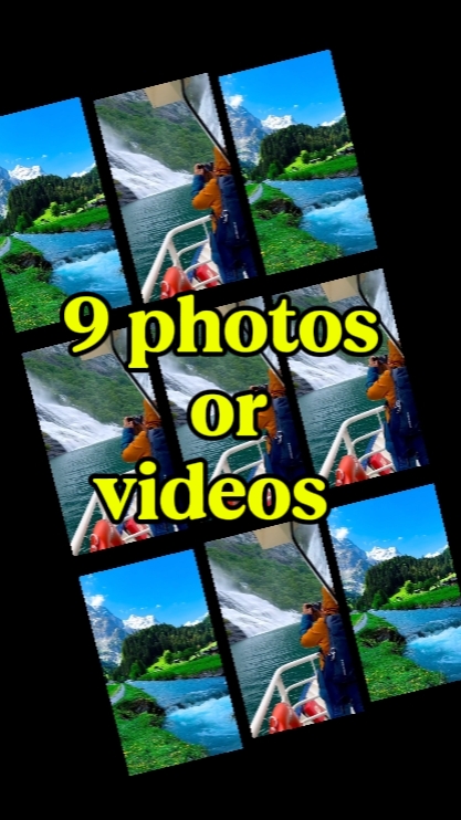 9 photos or videos 