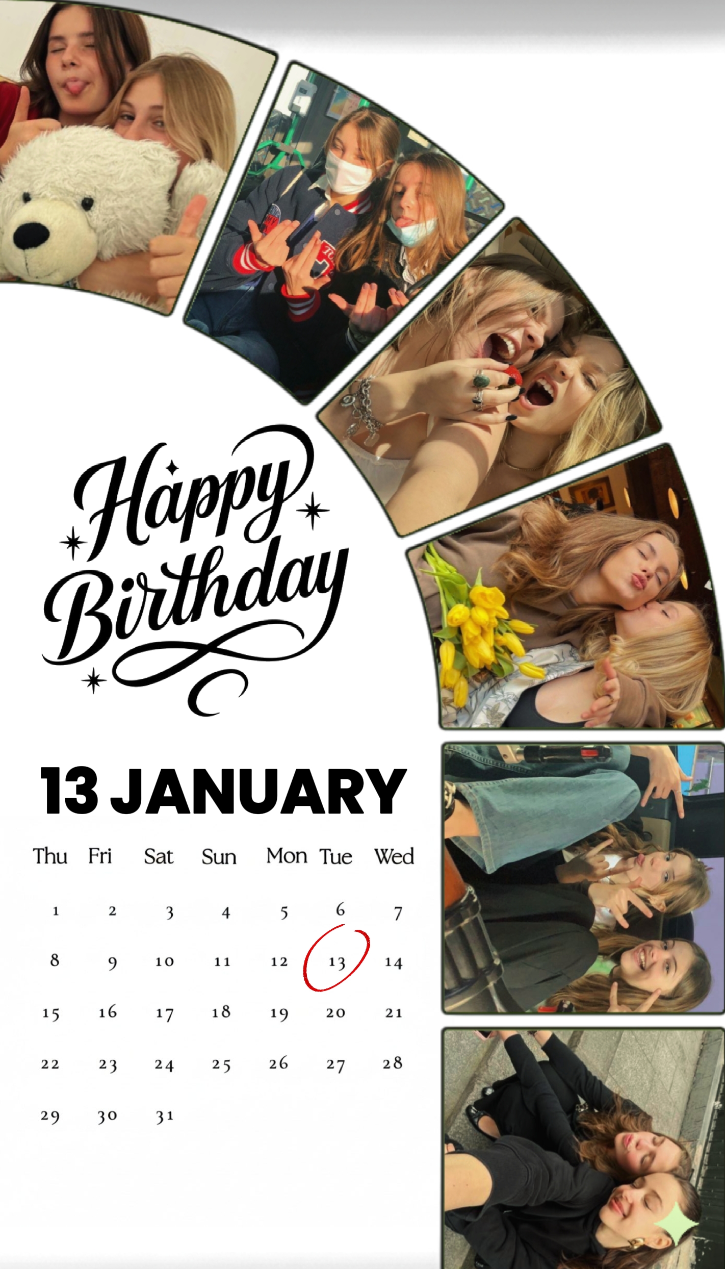 Aniversário de 13 de janeiro 