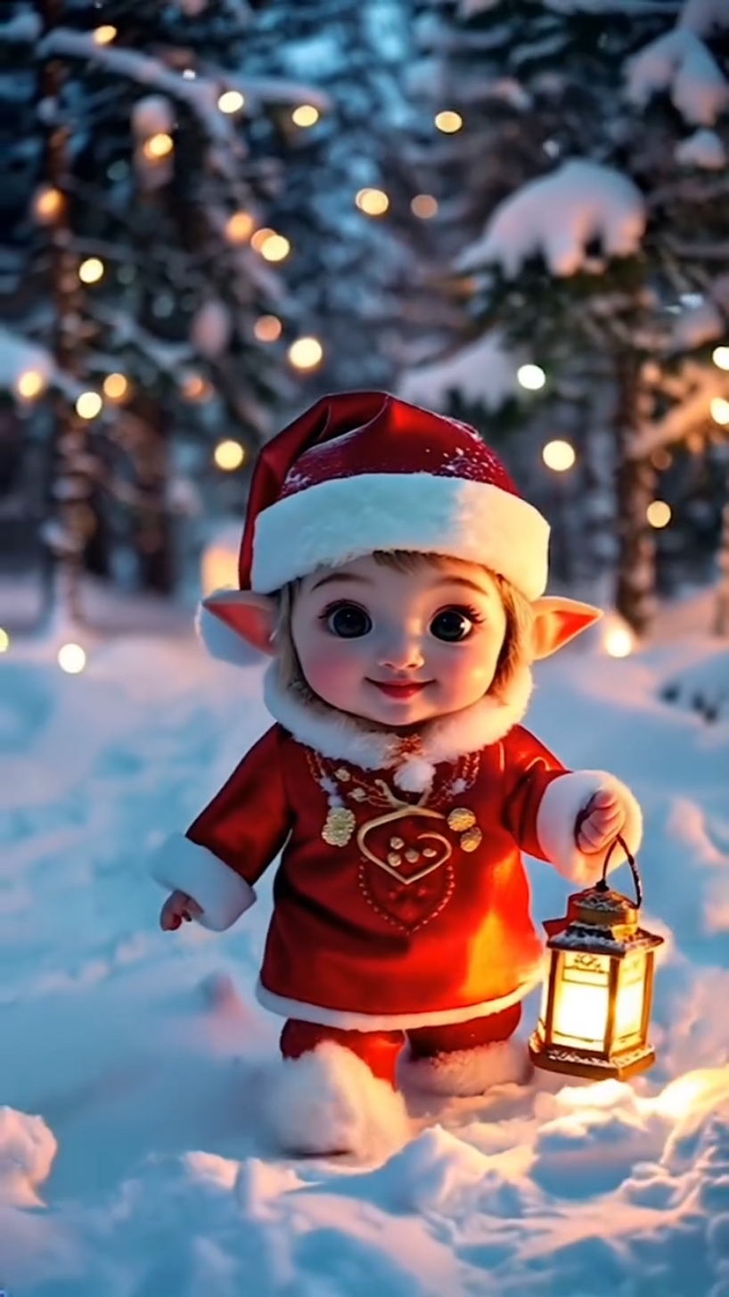 Pequeno natal papai noel