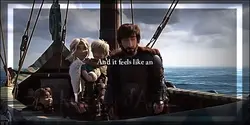 Hiccup and Toothless