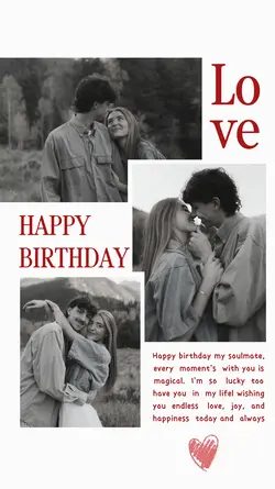 BIRTHDAY LOVE