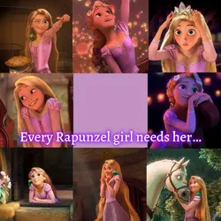 Rapunzel & Pascal💜💚