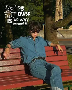 I just say whatever