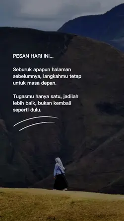 Pesan hari ini...
