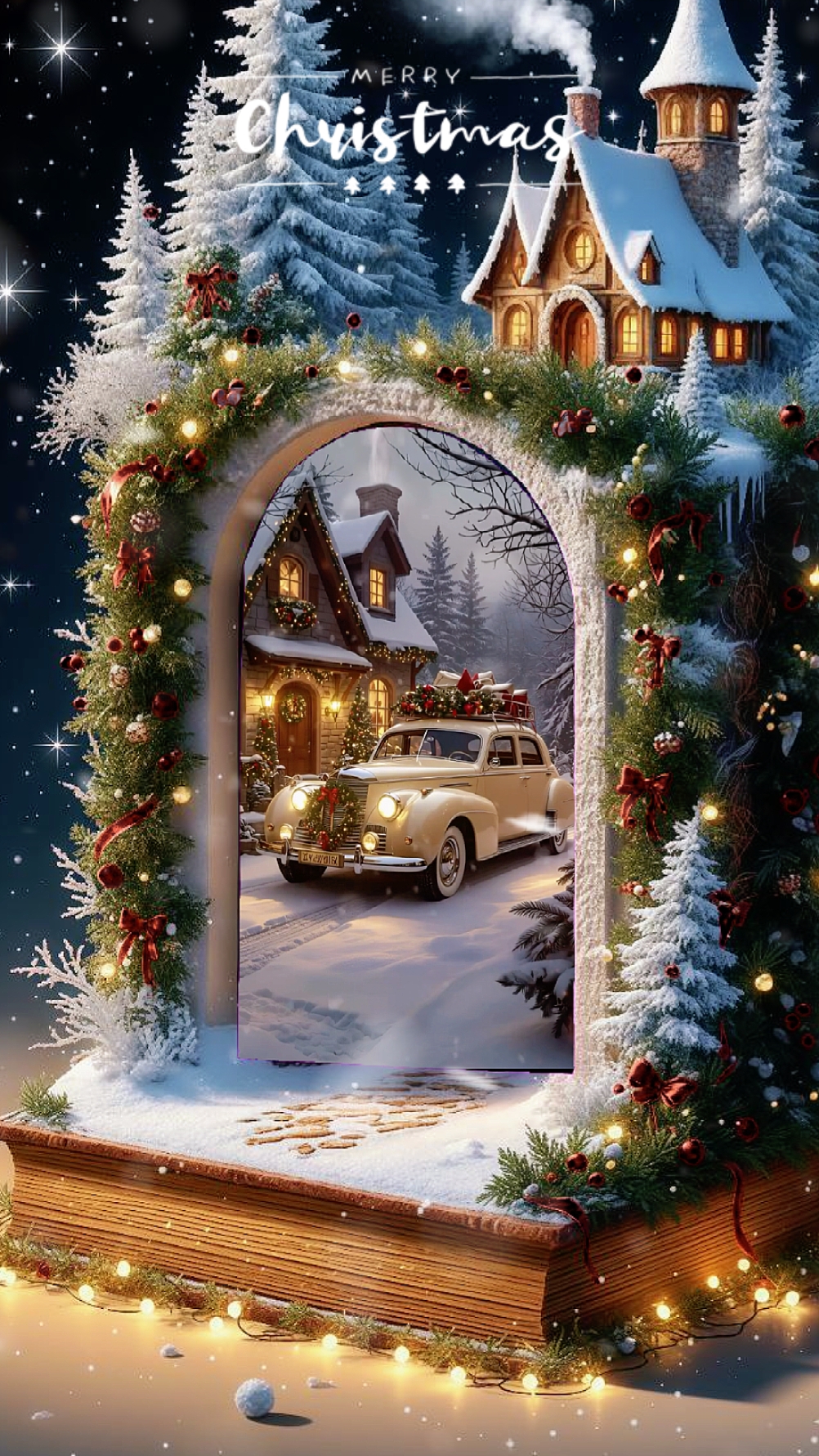 Carro de natal