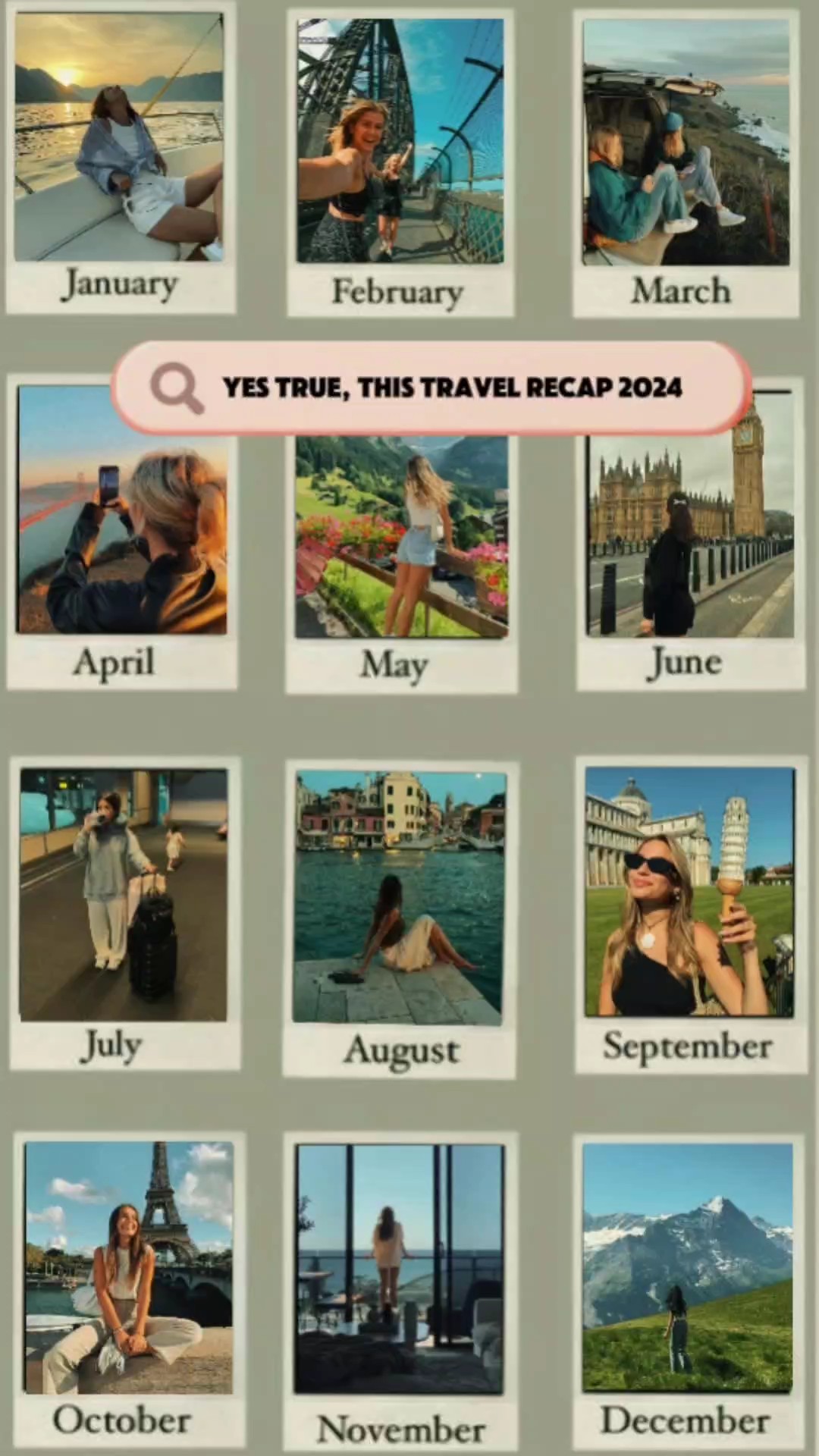 my travel recap