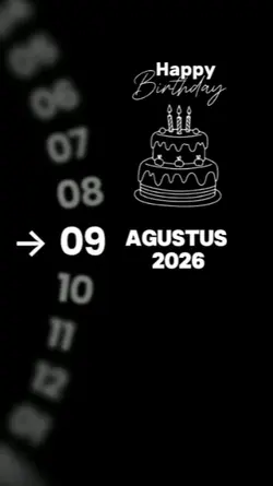 HBD 09 Agustus