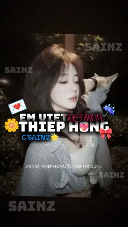 Em Viết Thiệp Hồng