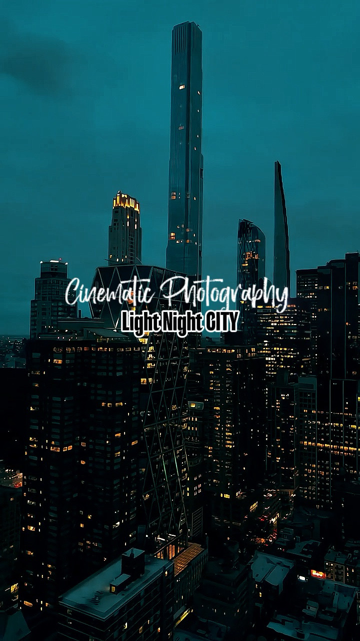 Cinematic night city