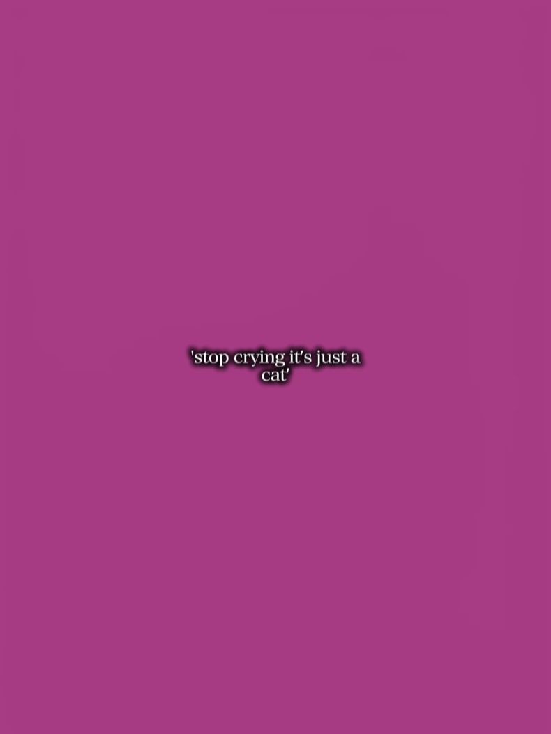 stop crying 