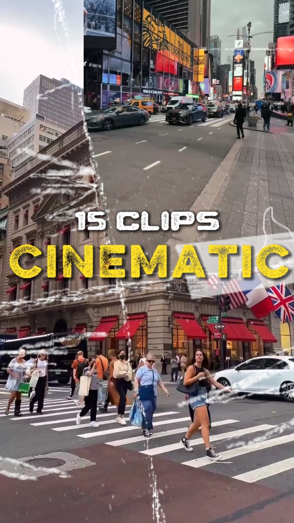 15 clips cinematic 
