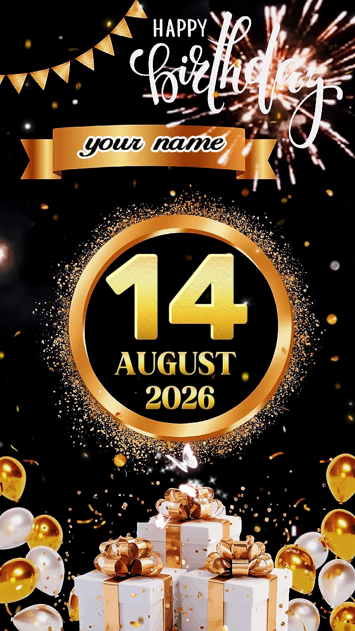 HBD 14 August 2026