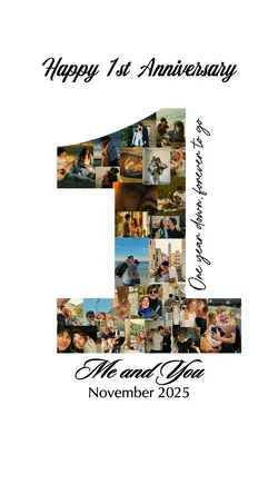 1st anniversary