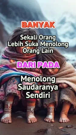 menolong saudara 