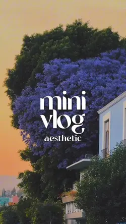 vlog aesthetic 