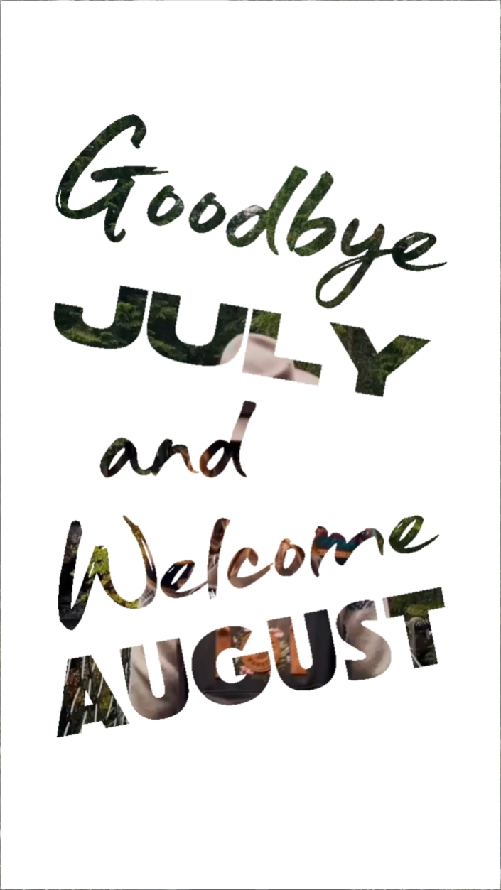 selamat tinggal Juli 