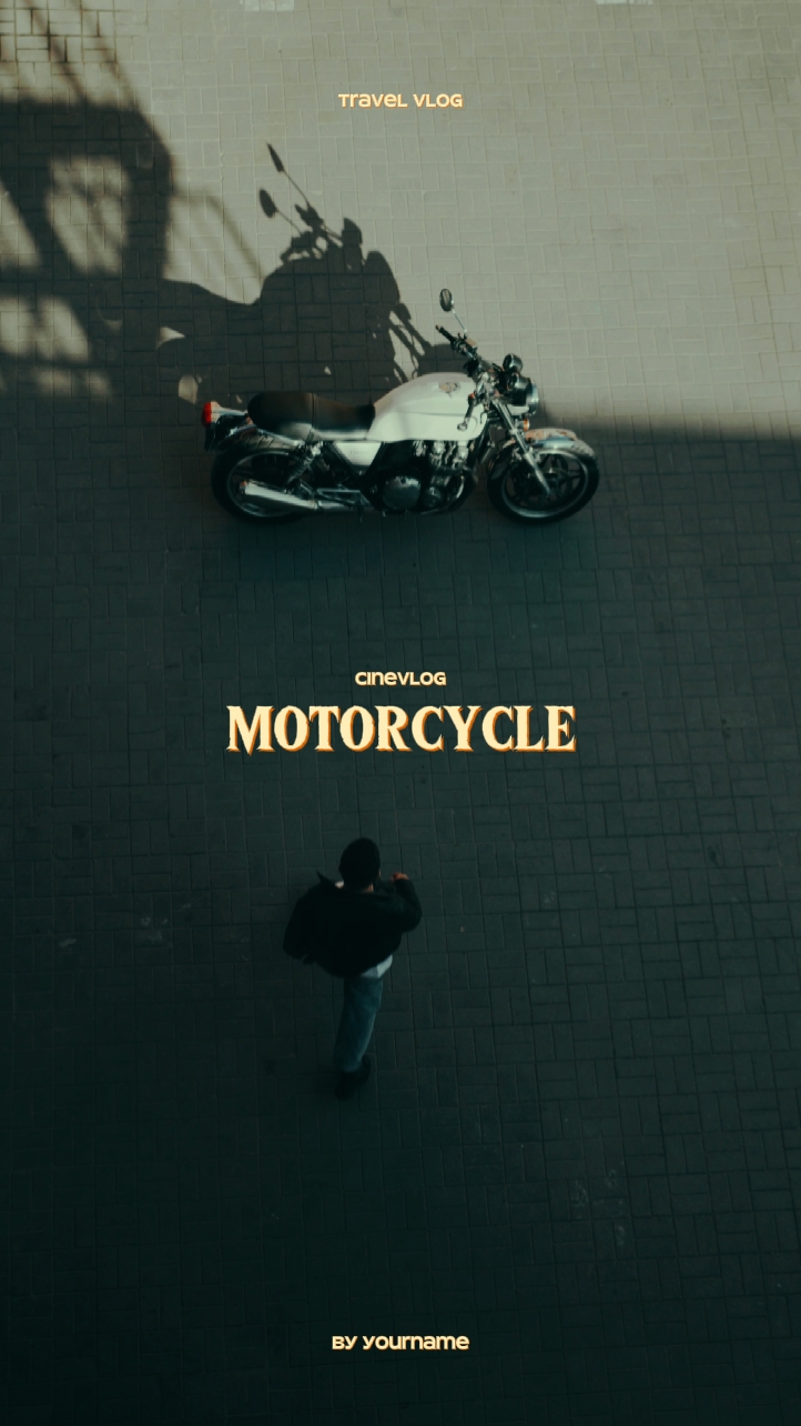 Vlog de motor de viagem 