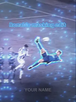 Ronaldo masking edit