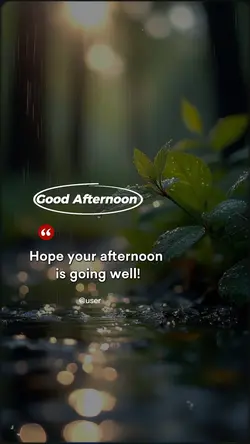 Good Afternoon