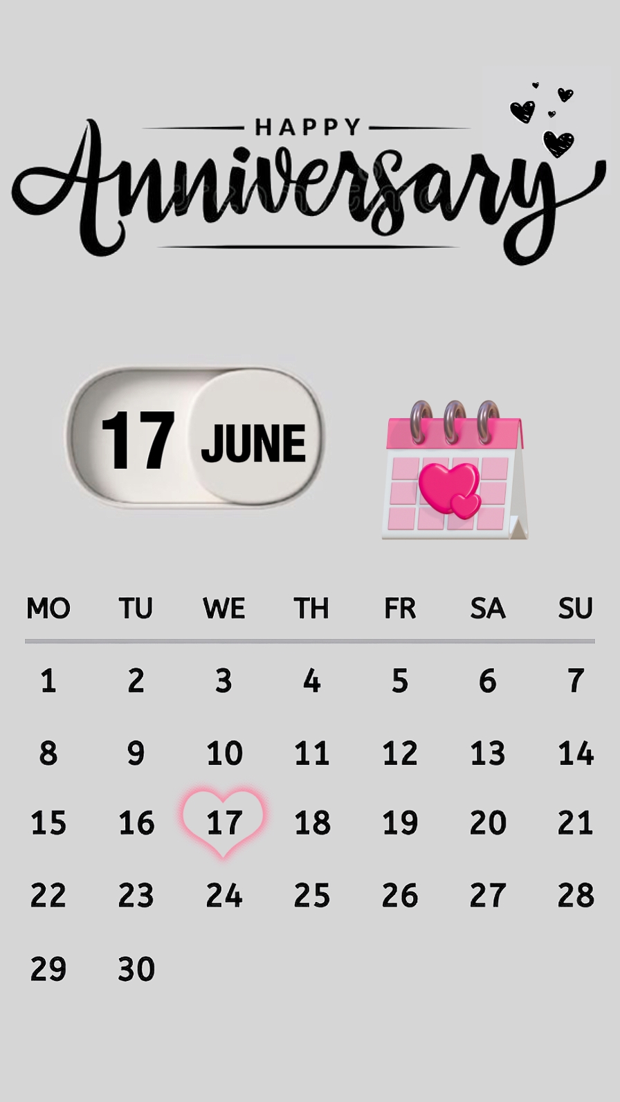 Anniversary 17 June