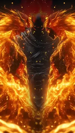 Fire lady overlay