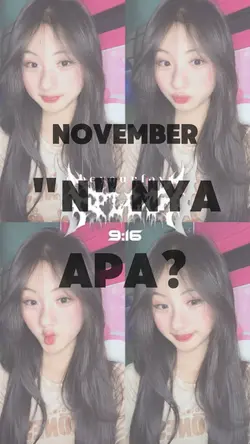 NOVEMBER N NYA APA? 