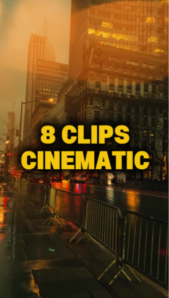 Cinematic 8clips
