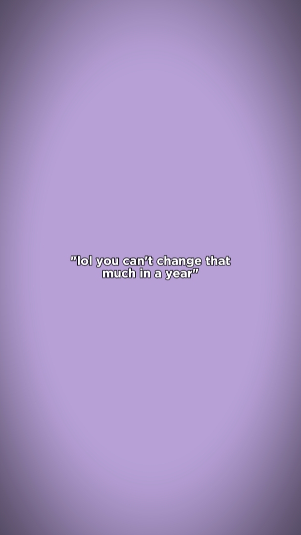 cant change 