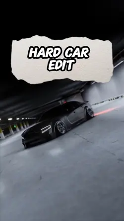 Hard car edit