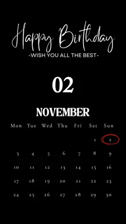 birthday 02 November