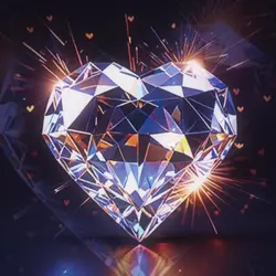 Diamanten Herz 
