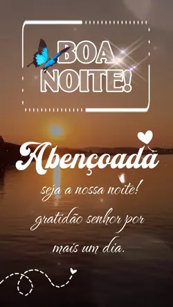 Boa noite 