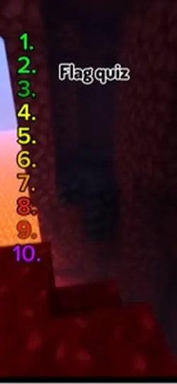 Free flag quiz