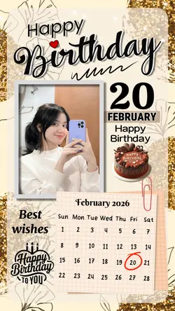 HBD 20 FEBRUARY 2026