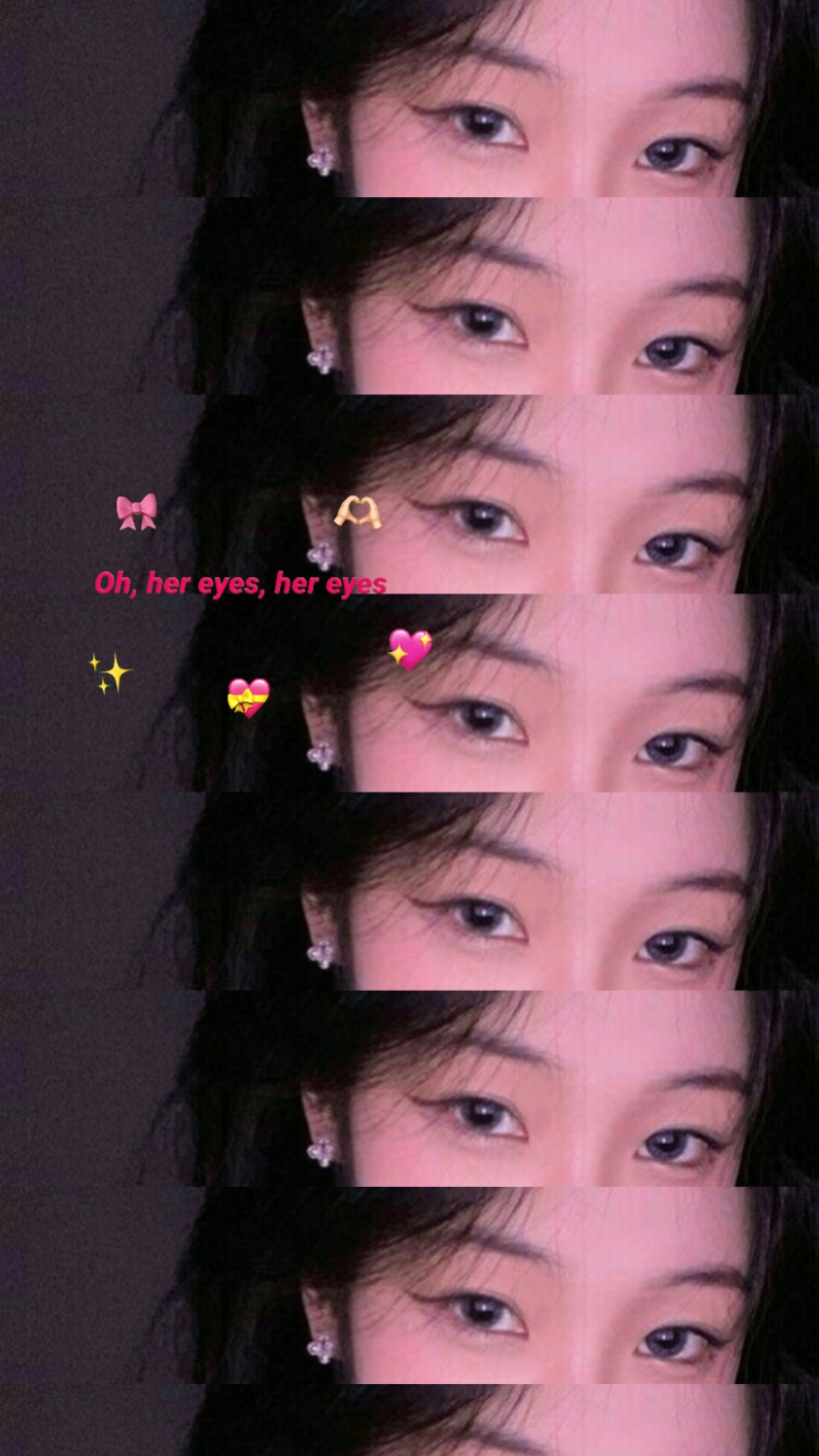 her eyes trend