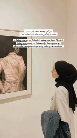 sabarlah selagi bisa