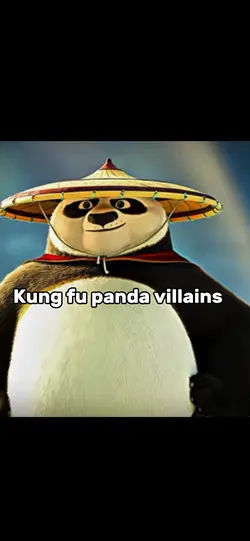 King fu panda villan