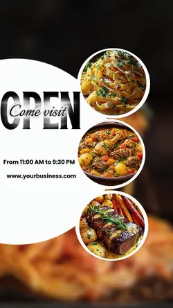 Restaurant food
