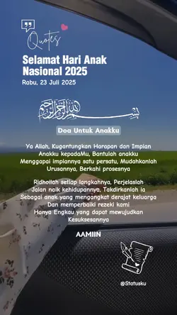 Doa Hari Anak