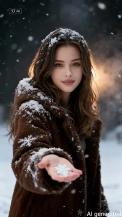 snow photoshoot