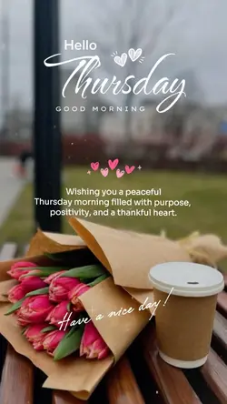 Hello Thursday 🤍