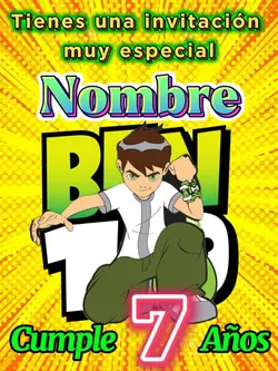 Ben 10 invitación 