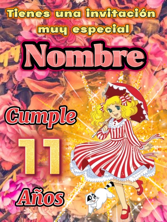 Convite de doces 