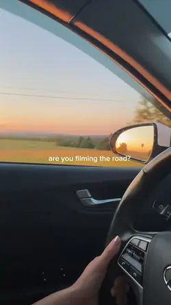 r u filming the road